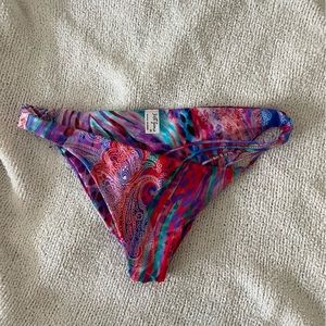 Luli Fama Groovy multi colored bikini bottoms
